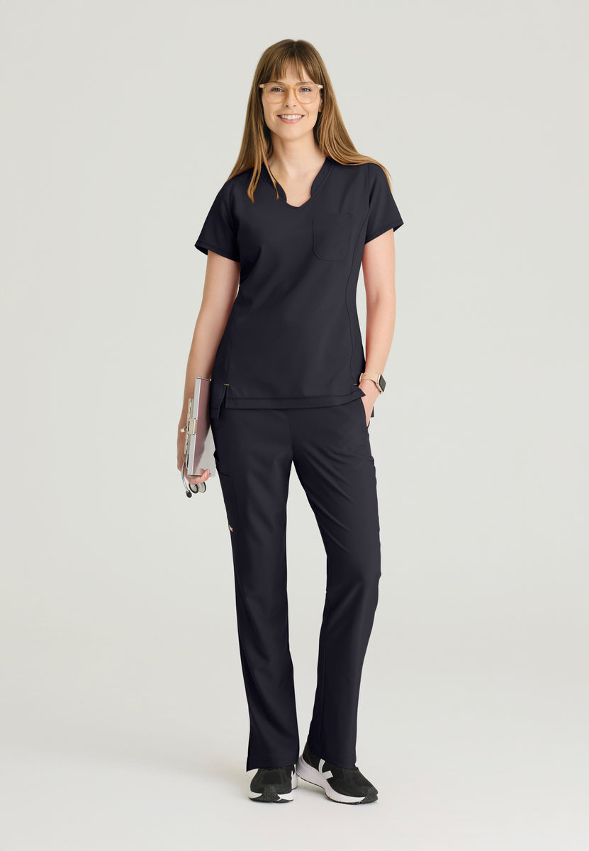 Sway Tuck-In Scrub Top – Tailored Fit, Clean Lines | Grey's