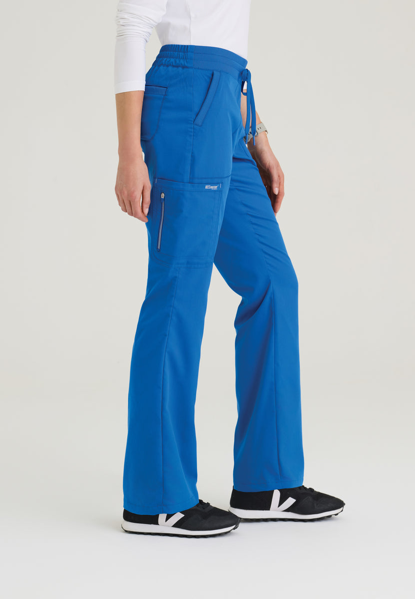 Erin 5 Pocket Rib Knit Waistband Fit & Flare Pant – Barco