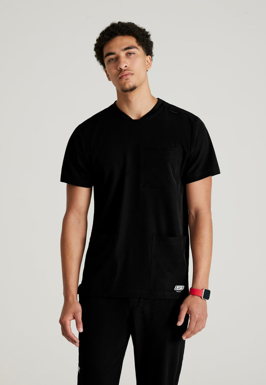Thesis 3-Pocket Round Neck Scrub Top