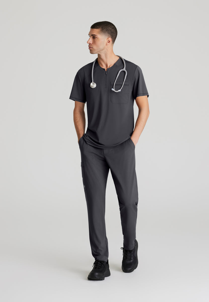 トップス conp 23aw just high neck parker Flex Scrub Top – Stretch Comfort, Utility Pockets | Skechers