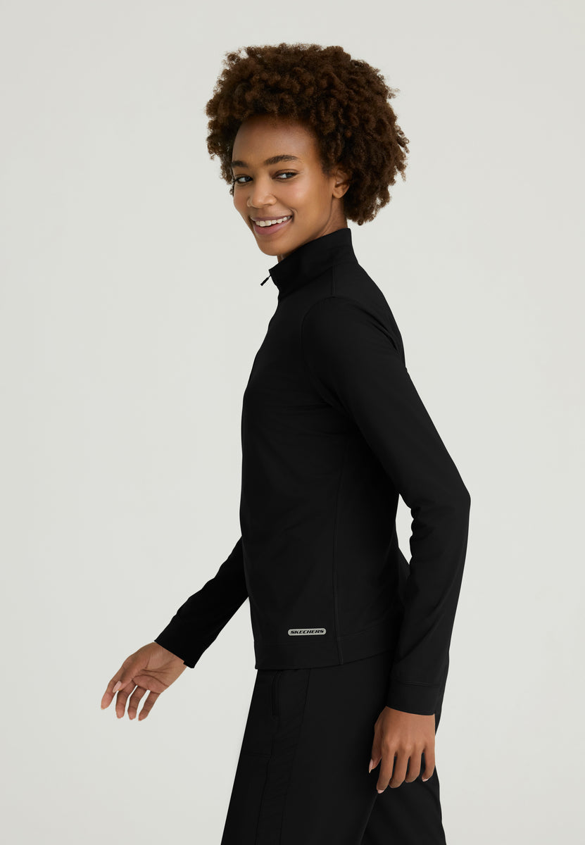 Atlas Women's Mock Neck Long Sleeve Top – Barco