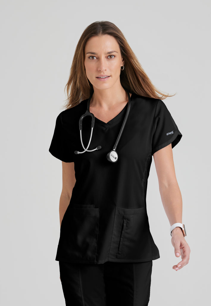 Grey's Anatomy Classic Fit Two Pocket Scrub Top