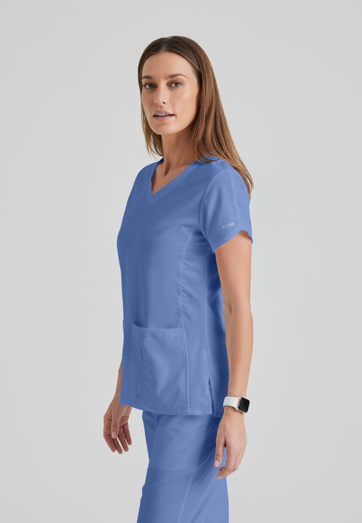 Cora 4-Pocket Scrub Top