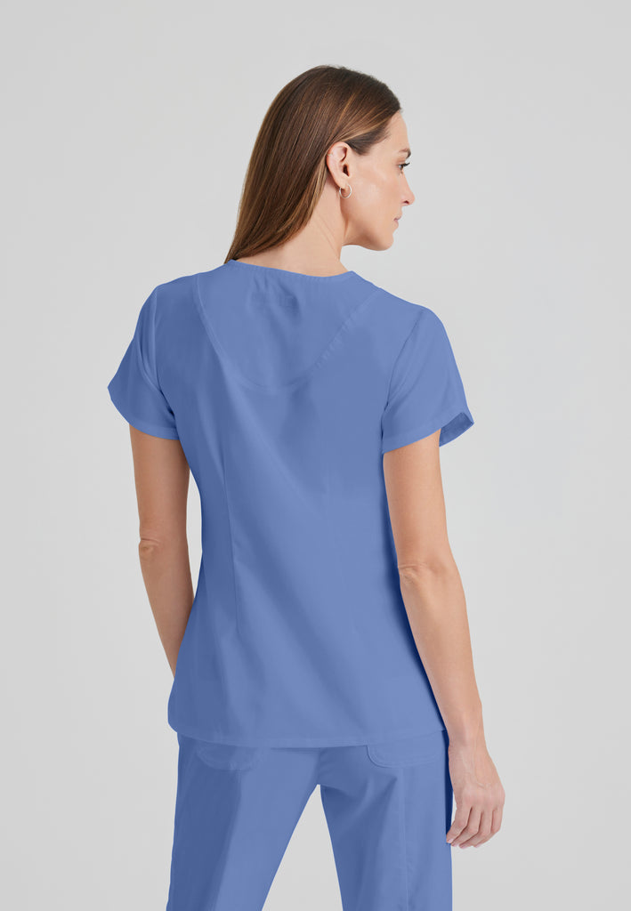 Cora 4-Pocket Scrub Top