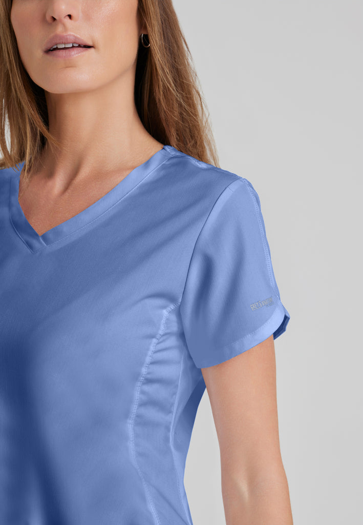 Cora 4-Pocket Scrub Top