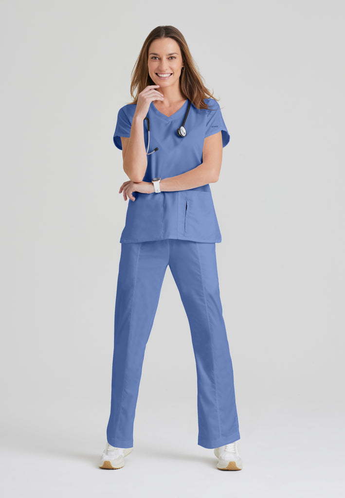 Cora 4-Pocket Scrub Top