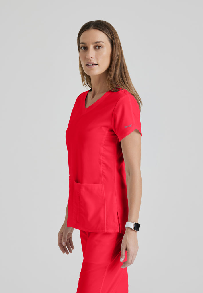 Grey's Anatomy 41423 V-Neck Top - 4 Pocket Crossover Scrub