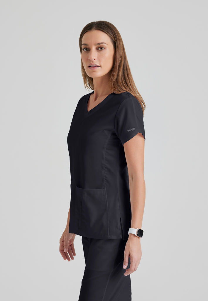 Cora 4-Pocket Scrub Top