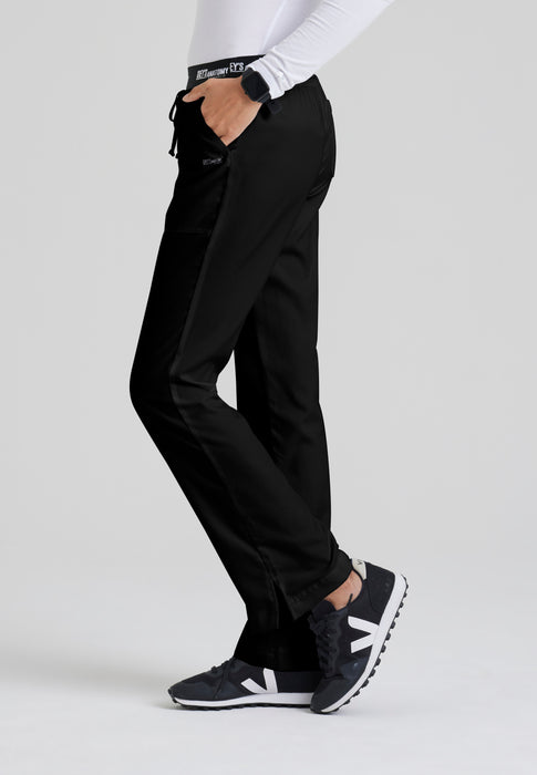 Aubrey Straight Fit Elastic Waist Pull-On Trousers