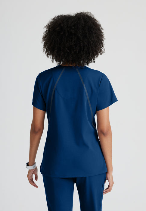 Charge 3-Pocket Crossover Scrub Top