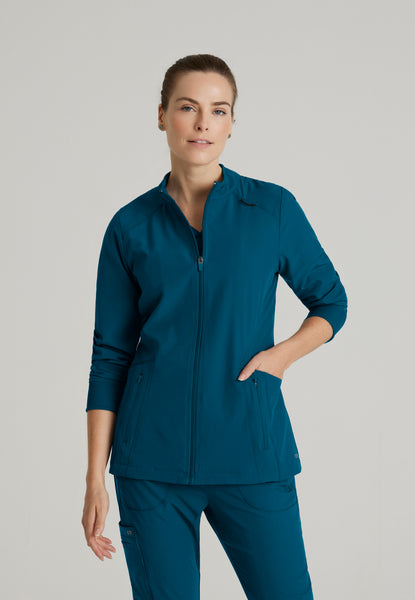 BARCO Essentials Valor Warm-Up Scrub Jacket - Super Soft Medical Jacket For Healthcare Pros