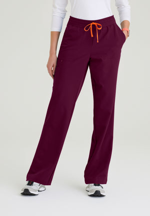 Kate Women's 4-Pocket Mid-Rise Straight Leg Pant