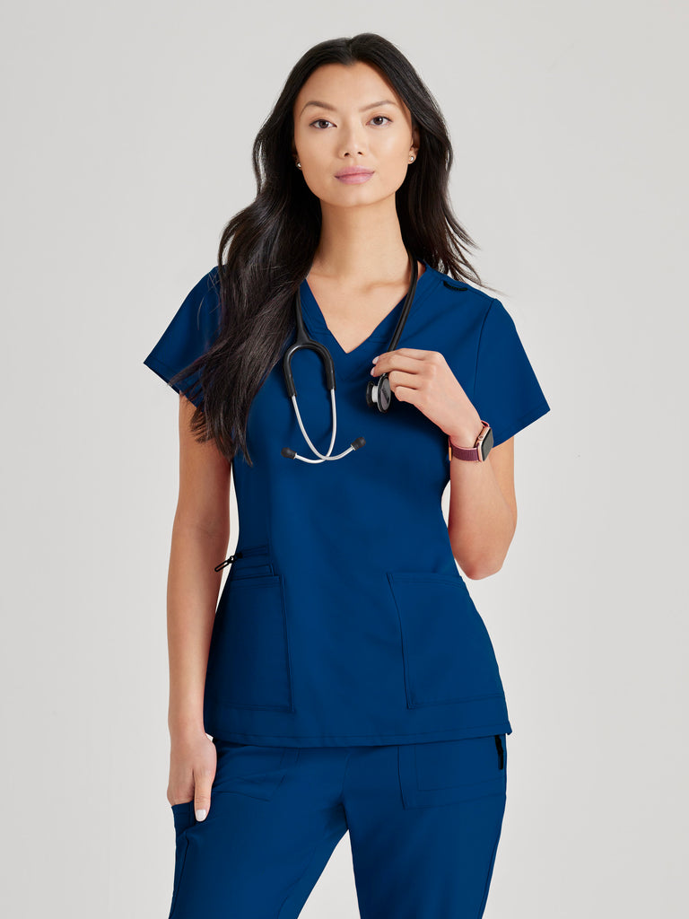 Barco Unify Purpose Top | Women's 4 Pocket V-neck Scrub Top