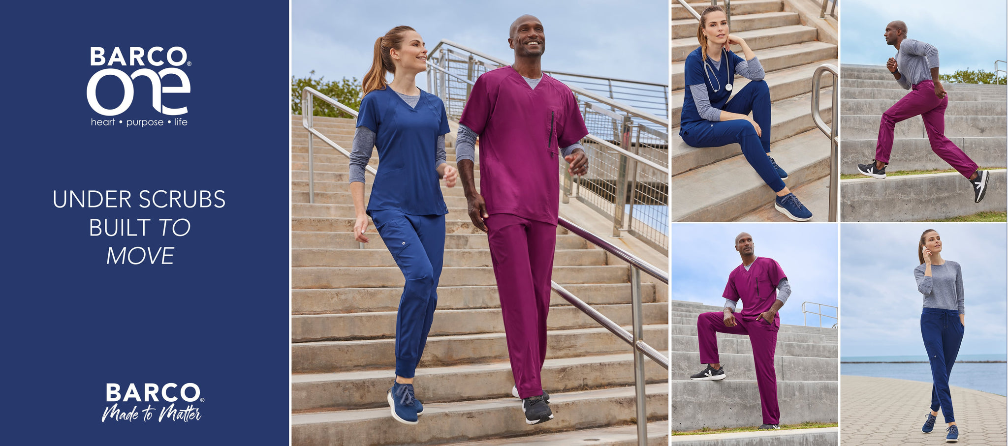 Barco Uniforms High performance & fashion forward medical scrubs