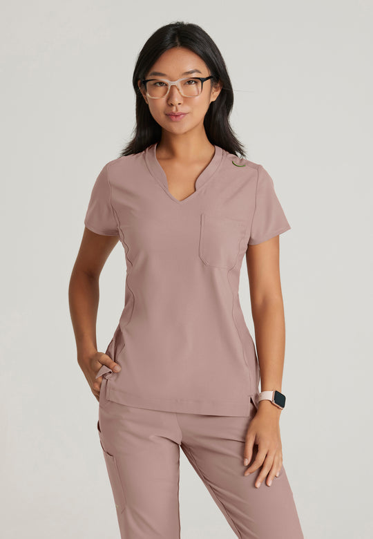Sway 1-Pocket Banded V-Neck Ciclo® Scrub Top