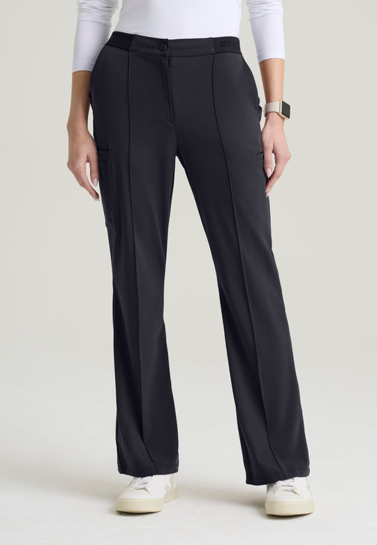 Spring Women's 7 -Pocket DTM Logo Waistband Fit & Flare Pant