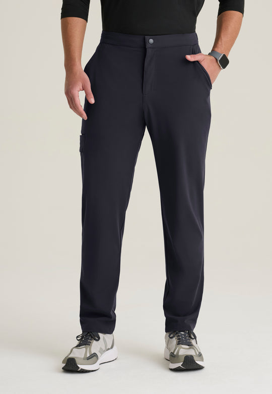 Phoenix Men's 6-Pocket Snap Waistband Straight Leg Pant