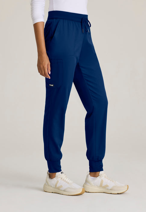 Finley Jogger Scrub Pant – 6 Pockets, Knit Cuff | Grey's Anatomy