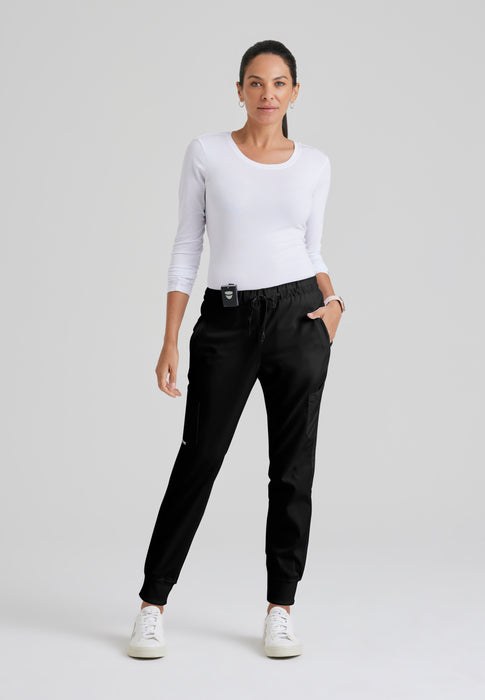Women's Super Soft High Waisted Joggers with Pockets - A New Day™ Black L