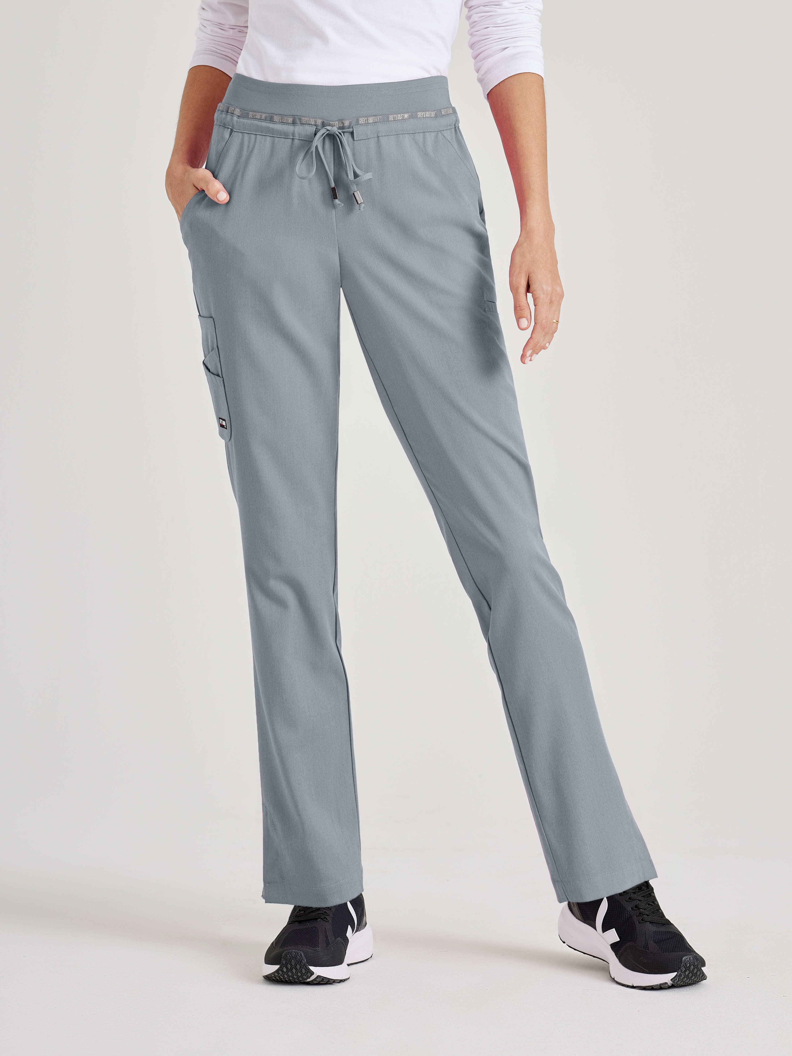 Serena Scrub Pant – High Rise, 6-Pocket Design | Grey's
