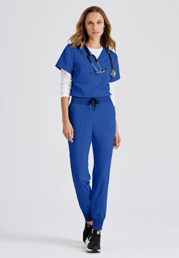 Grey's Anatomy Spandex Stretch Eden Jogger | 5 Pocket Scrubs – Barco