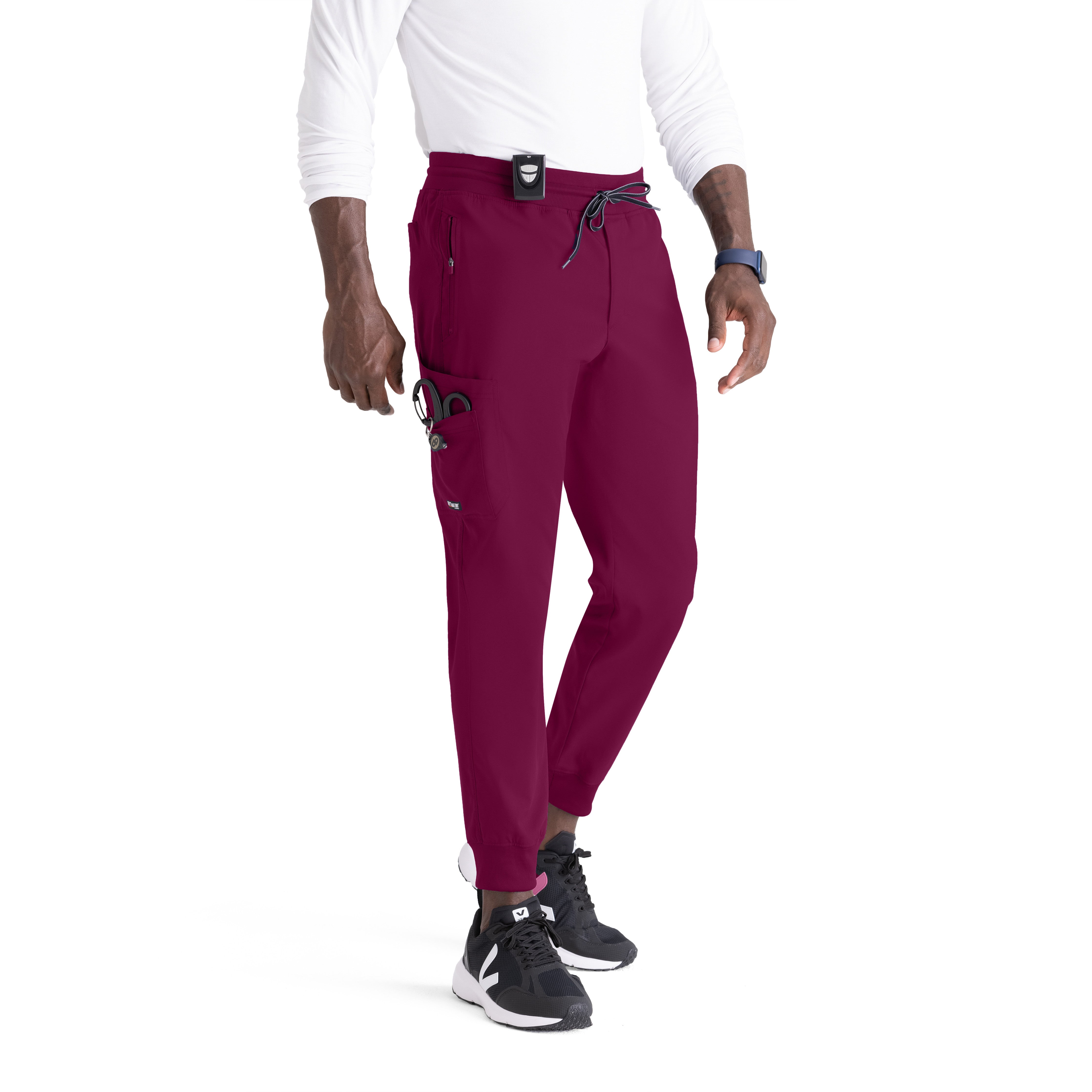 Men's Zip-Fly 5-Pocket Jogger Scrub Pant – Barco
