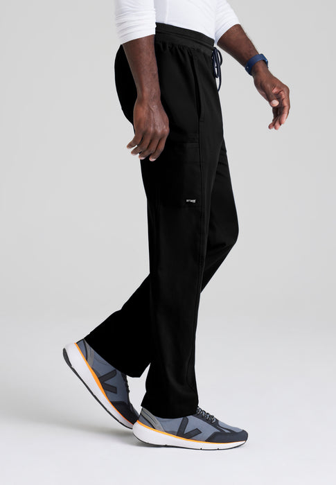 Hudson Men's Scrub Pant – Drawstring Waist, Straight-Leg | Grey's