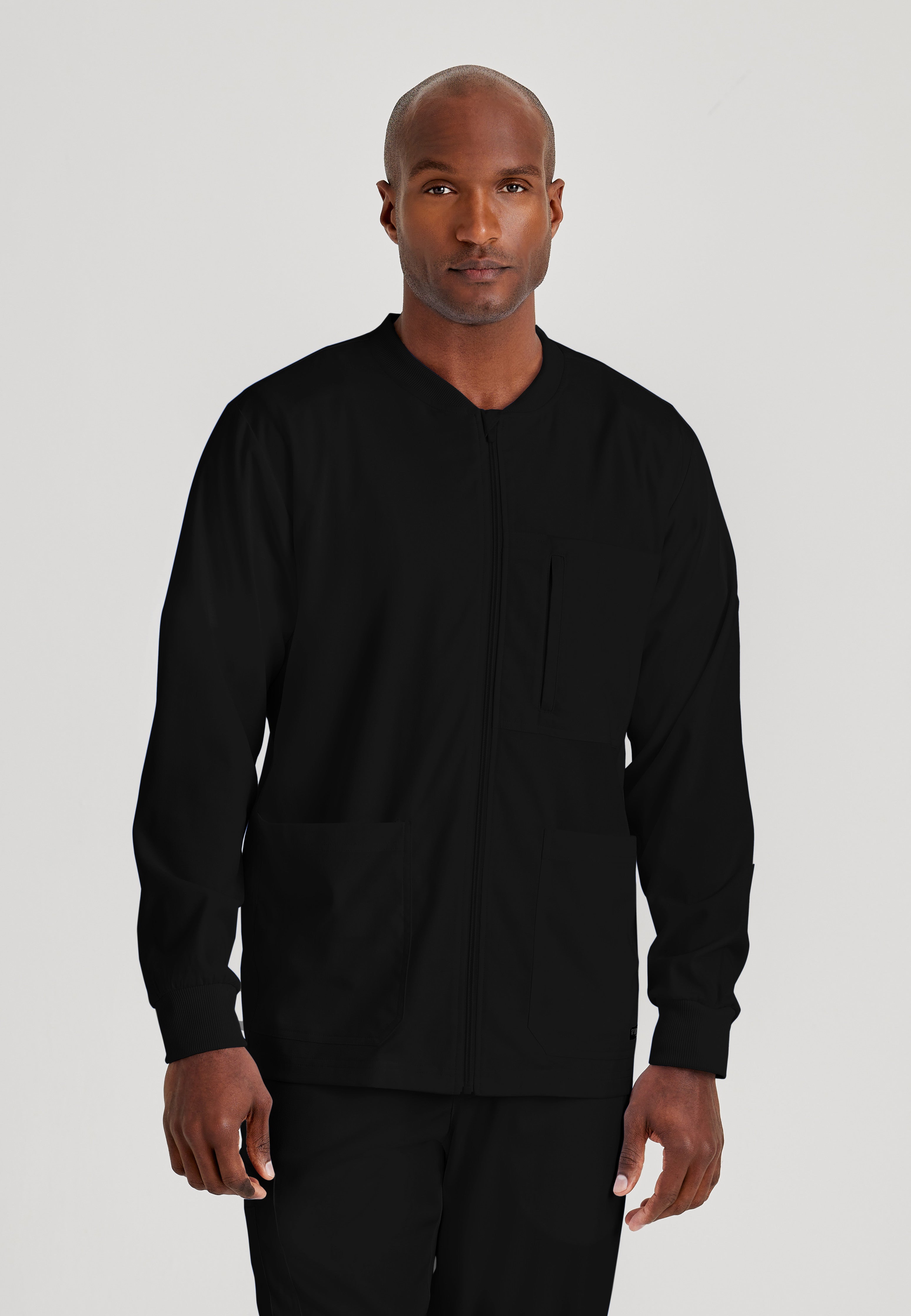 React Scrub Jacket – Performance Stretch, Modern Cut