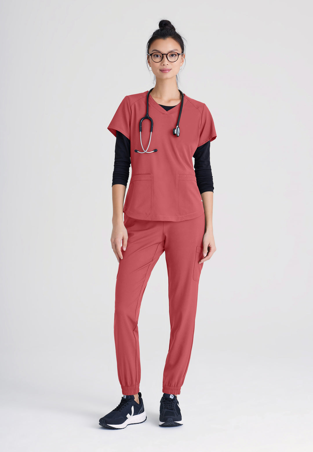 Grey s anatomy evolve stretch terra jogger scrub pant women s 6