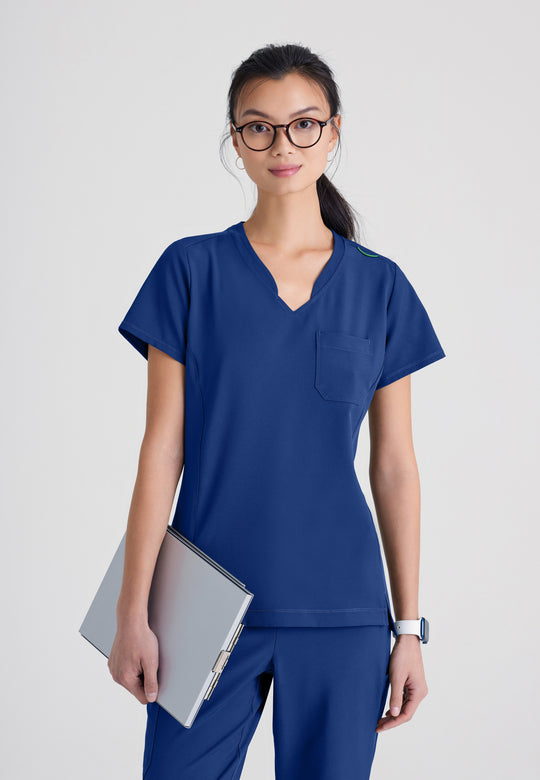Sway 1-Pocket Banded V-Neck Ciclo® Scrub Top