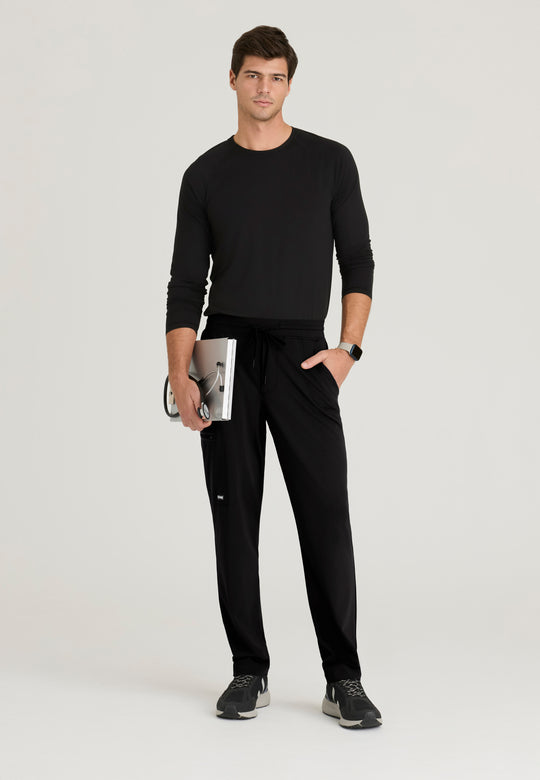 Focus 4-Pocket Slim Straight Knit Pant