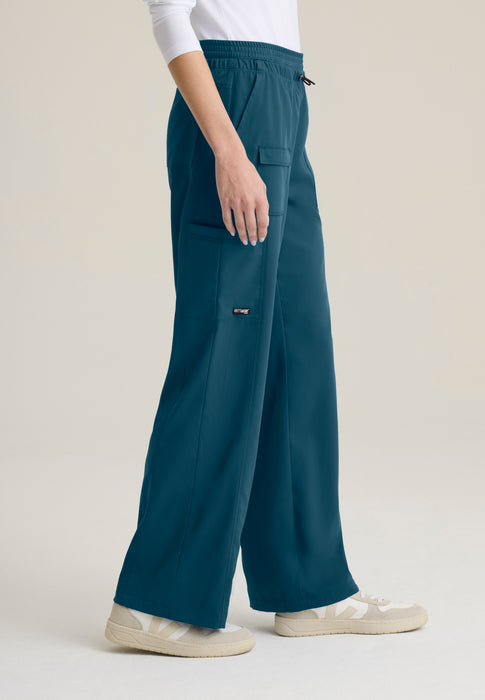 Nina Women's 7-Pocket Layered Waistband Wide Leg Pant – Barco