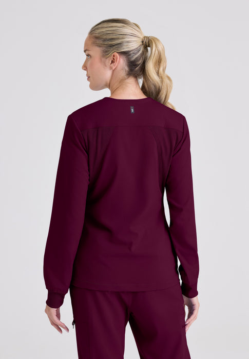 Gianna Scrub Jacket – Soft Touch, Zip Front | Grey's Anatomy™ by