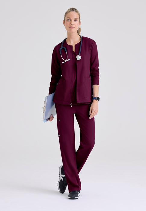Gianna Scrub Jacket – Soft Touch, Zip Front | Grey's Anatomy™ by Gianna Scrub Jacket – Soft Touch, Zip Front | Grey's Anatomy™ by