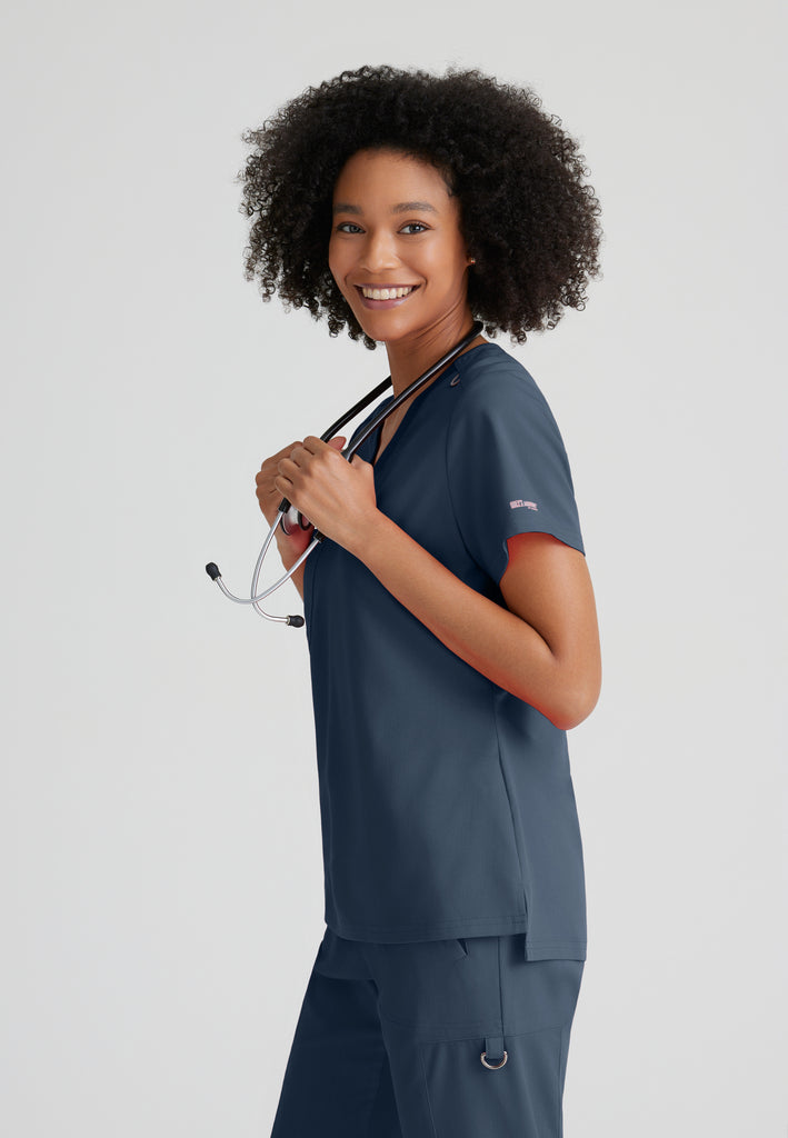 Grey's Anatomy Spandex Stretch Bree Top