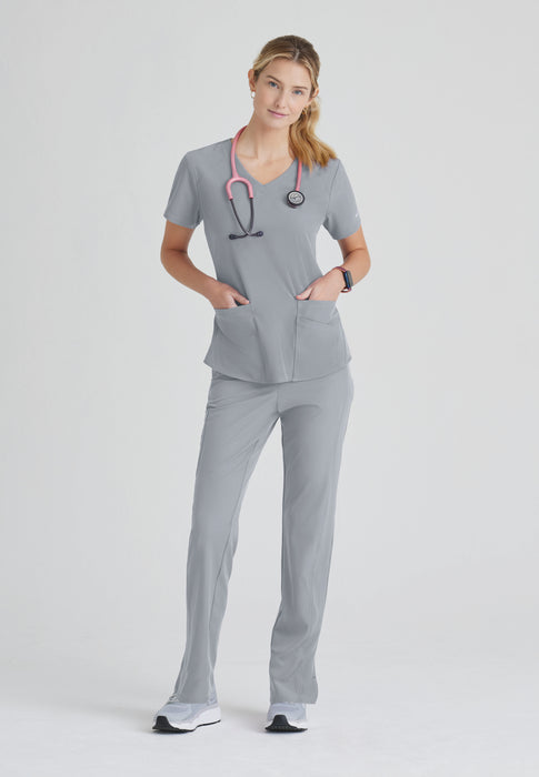 Skechers Vitality Charge Top - 3 Pocket V-Neck Scrub Top in New Royal -  Jen's Scrubs & Medical Uniforms