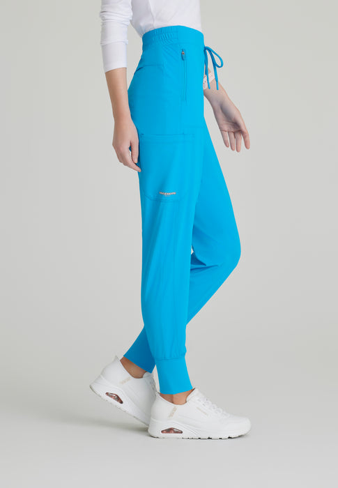 Pace 5-Pocket Ribbed Cuff Jogger - Bold Azure - Skechers™ by Barco Slip-ins - 2