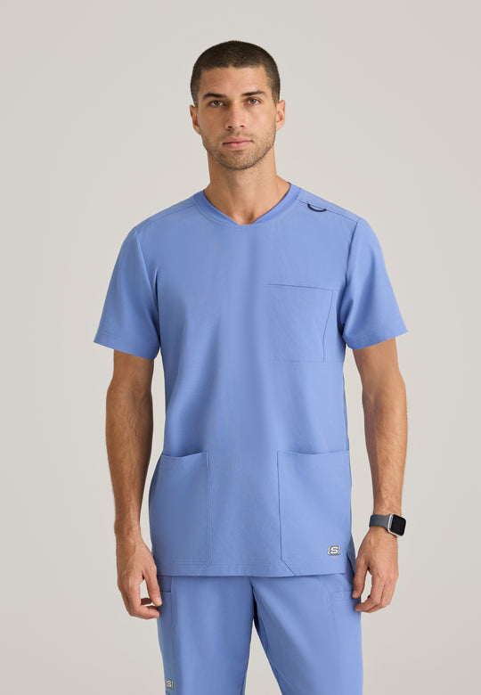Thesis 3-Pocket Round Neck Scrub Top