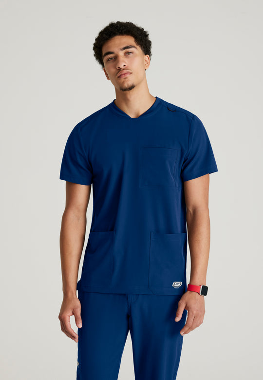 Thesis 3-Pocket Round Neck Scrub Top