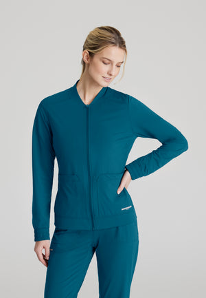 Contour 3-Pocket Front Zipper Warm Up