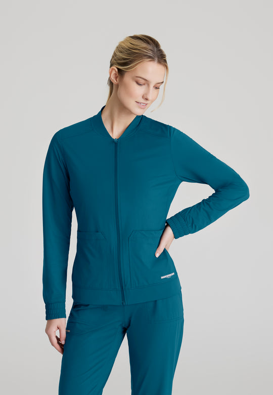 Contour 3-Pocket Front Zipper Warm Up