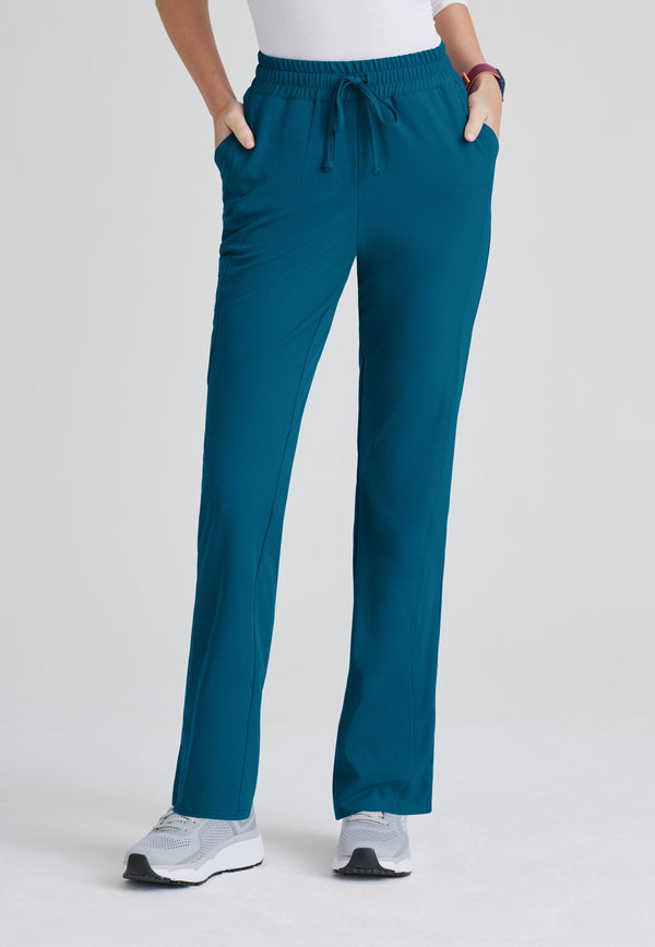 Gamma 6-Pocket Mid-Rise Tapered Leg Scrub Pant