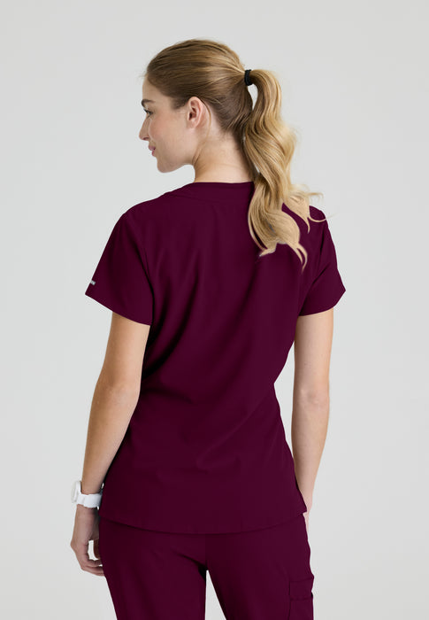 Dignity Scrub Top – Empowering Fit, Printed Style | Skechers™ by Barco