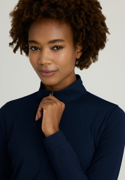 Atlas Women's Mock Neck Long Sleeve Top – Barco