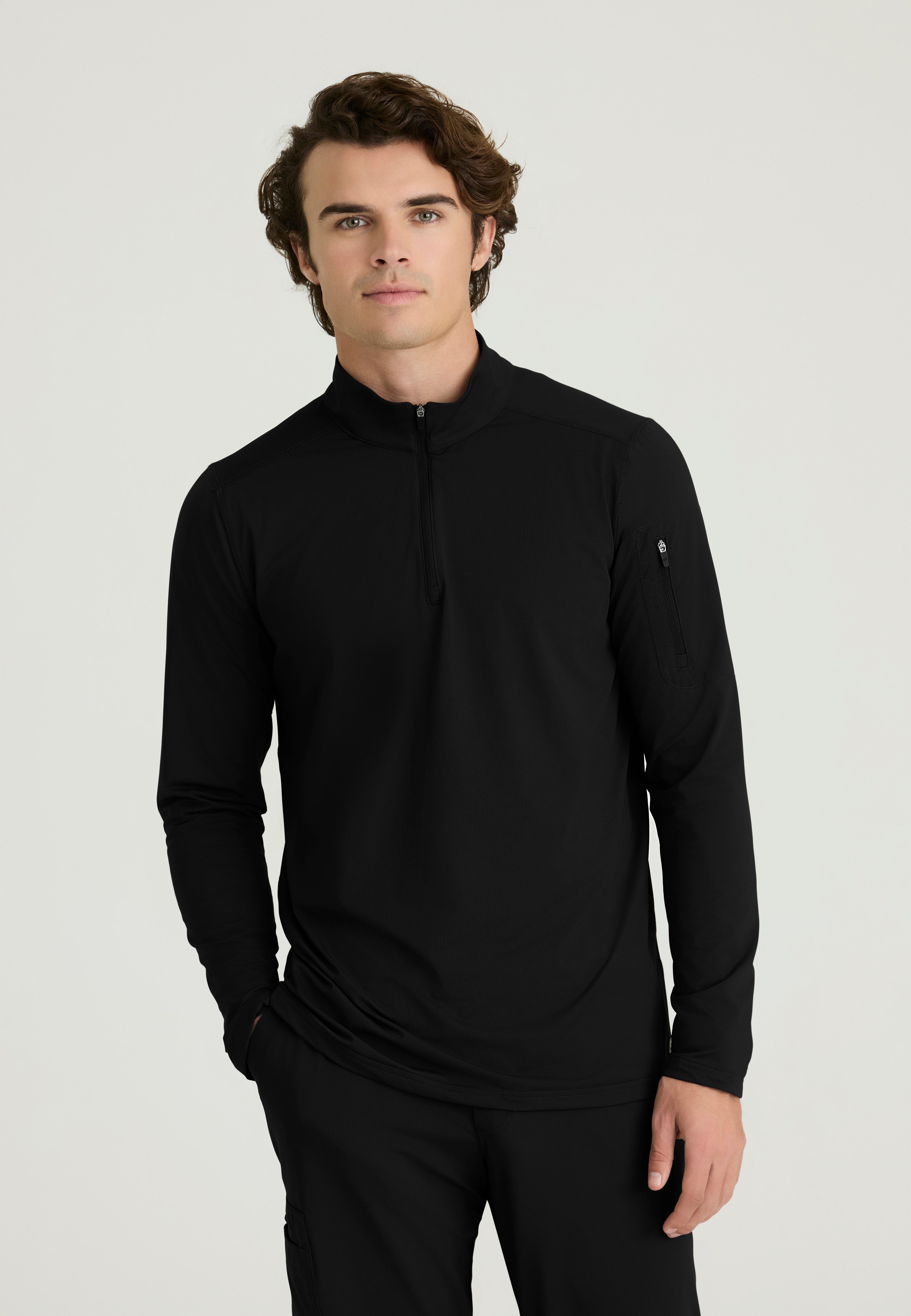Propel Men's Mock Neck Long Sleeve Top – Barco