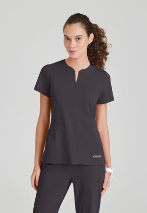 Glide 4 Pocket Banded Collar Top