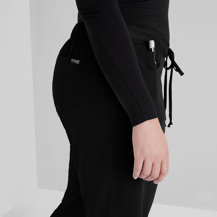 Skechers Women's 4 Pockets Flare Leggings (Black, X-Large)