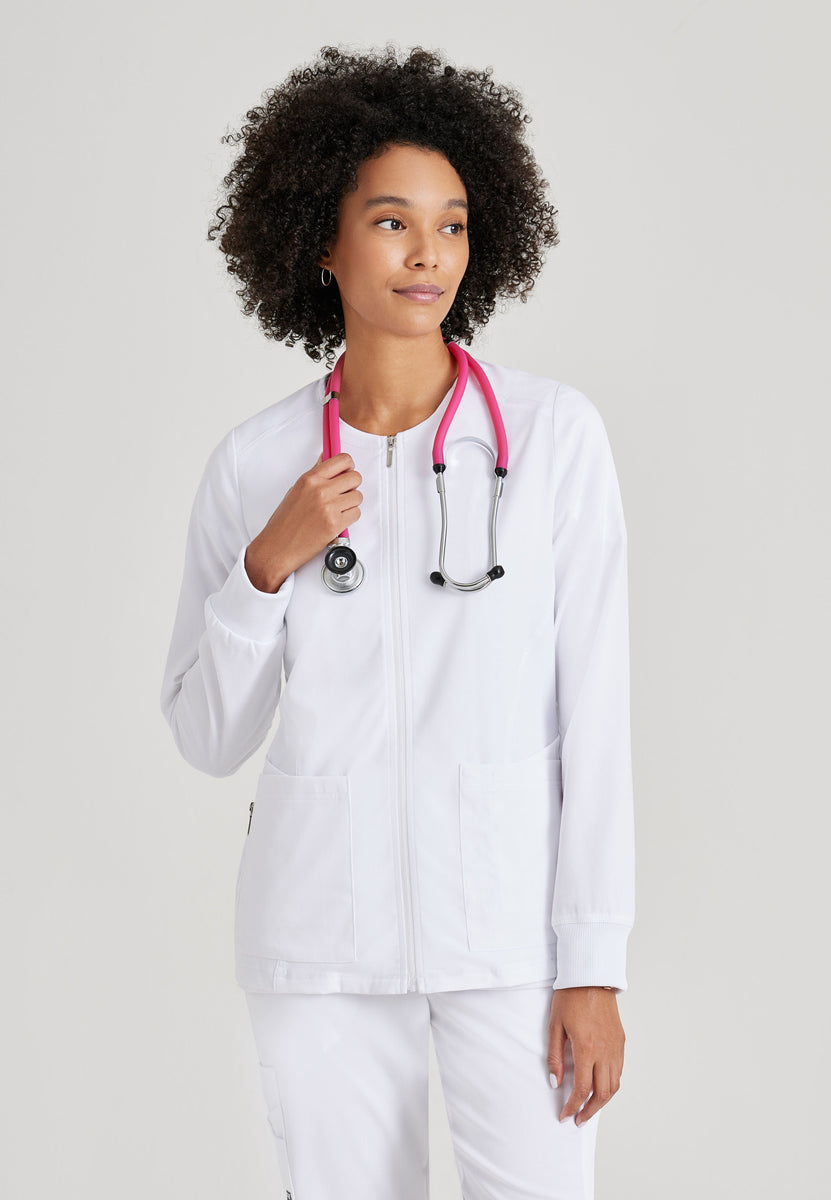 Women's Antimicrobial Warm-Up Scrub Jacket – Barco