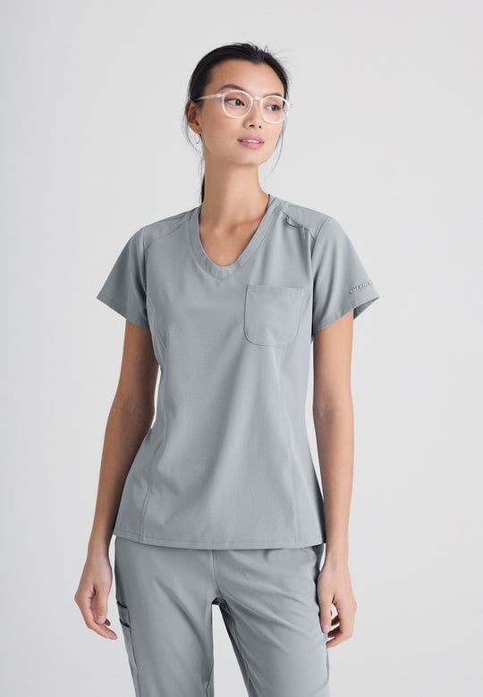 Dignity 1-Pocket Tuck-In Scrub Top